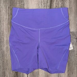 NWT lululemon athletica Purple Bike Shorts
